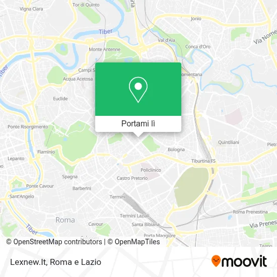 Mappa Lexnew.It