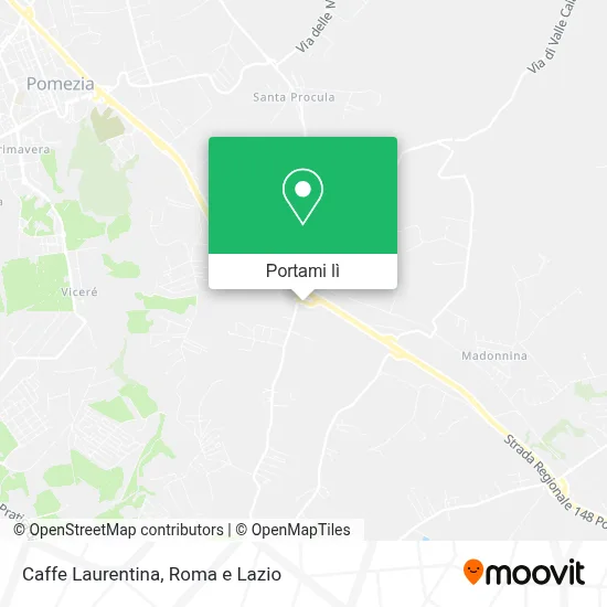 Mappa Caffe Laurentina