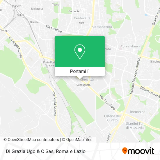 Mappa Di Grazia Ugo & C Sas