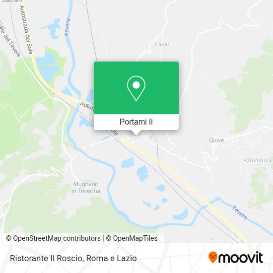 Mappa Ristorante Il Roscio
