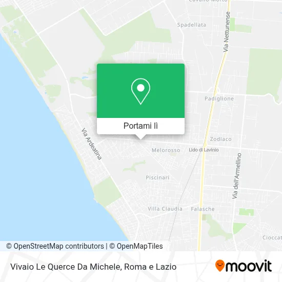 Mappa Vivaio Le Querce Da Michele