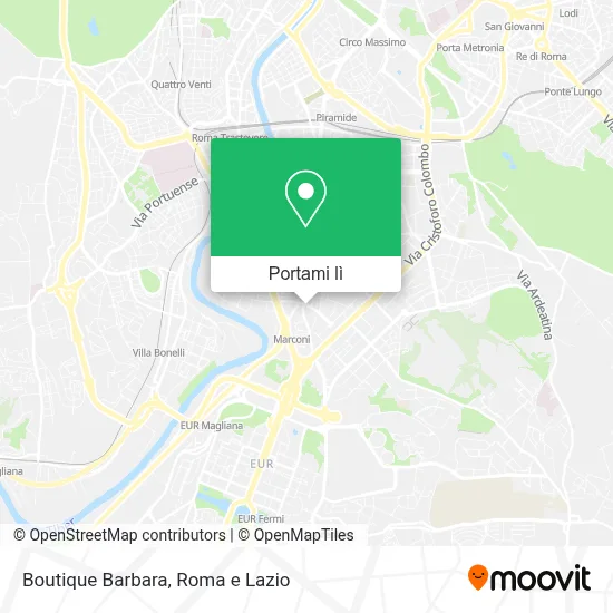 Mappa Boutique Barbara