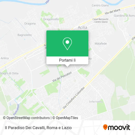 Mappa Il Paradiso Dei Cavalli