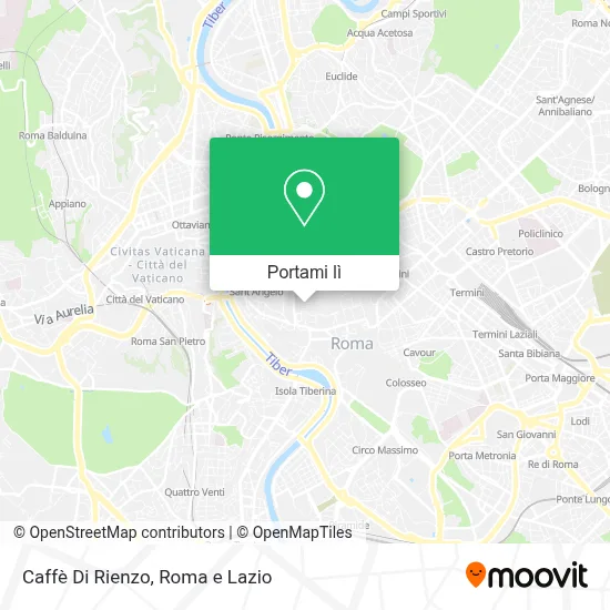 Mappa Caffè Di Rienzo