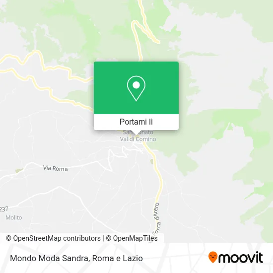 Mappa Mondo Moda Sandra