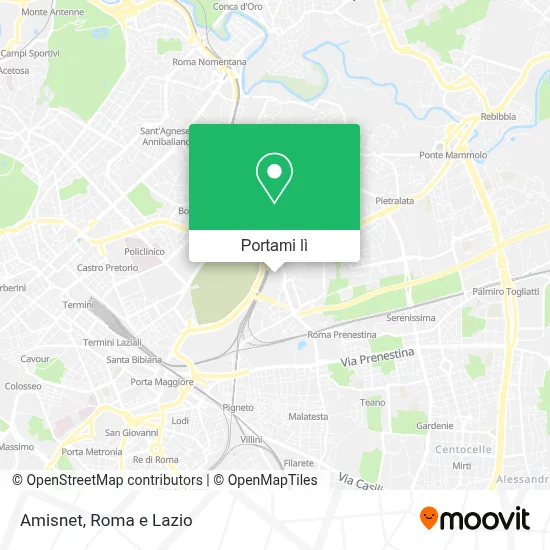 Mappa Amisnet