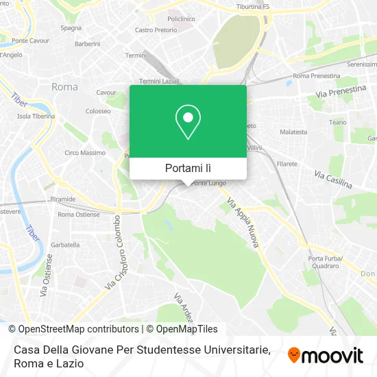 Mappa Casa Della Giovane Per Studentesse Universitarie