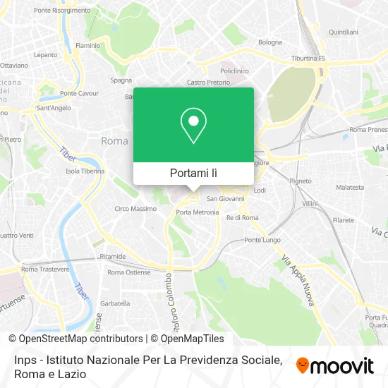 Mappa Inps - Istituto Nazionale Per La Previdenza Sociale