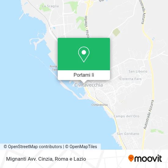Mappa Mignanti Avv. Cinzia
