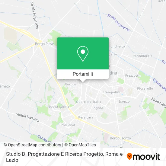 Mappa Studio Di Progettazione E Ricerca Progetto