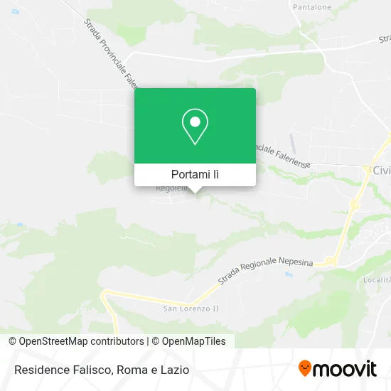 Mappa Residence Falisco