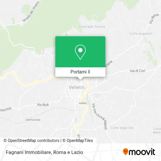 Mappa Fagnani Immobiliare