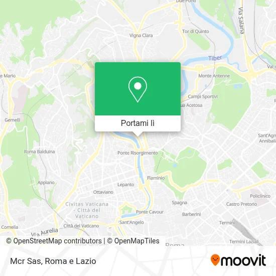 Mappa Mcr Sas