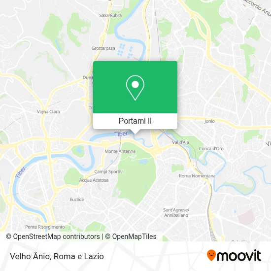 Mappa Velho Ânio