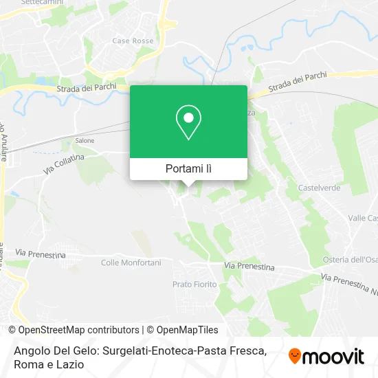 Mappa Angolo Del Gelo: Surgelati-Enoteca-Pasta Fresca