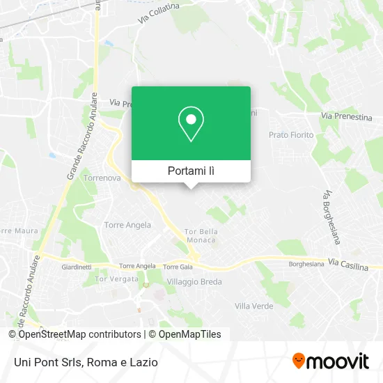Mappa Uni Pont Srls