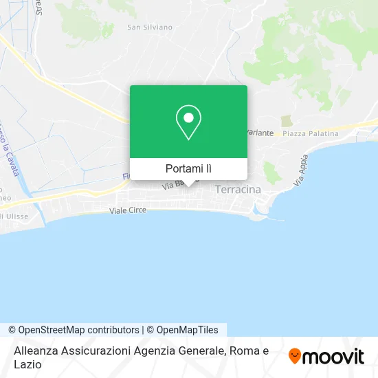 Mappa Alleanza Assicurazioni Agenzia Generale