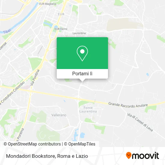 Mappa Mondadori Bookstore
