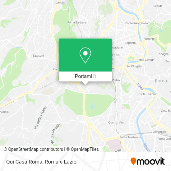Mappa Qui Casa Roma