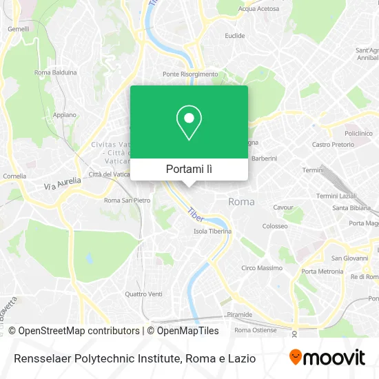 Mappa Rensselaer Polytechnic Institute