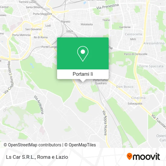 Mappa Ls Car S.R.L.