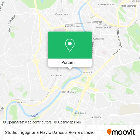 Mappa Studio Ingegneria Flavio Danese