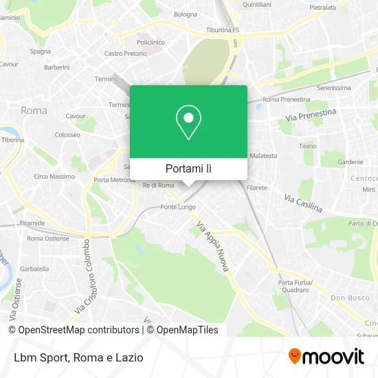 Mappa Lbm Sport