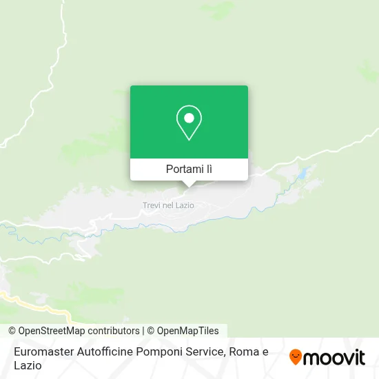 Mappa Euromaster Autofficine Pomponi Service
