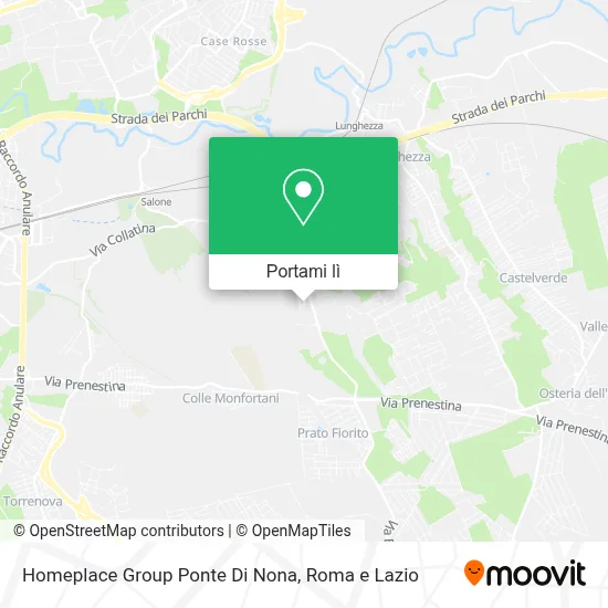Mappa Homeplace Group Ponte Di Nona