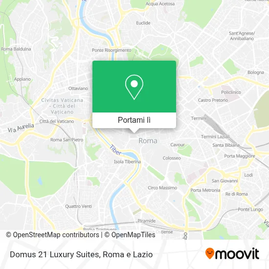 Mappa Domus 21 Luxury Suites