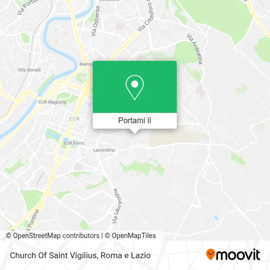 Mappa Church Of Saint Vigilius