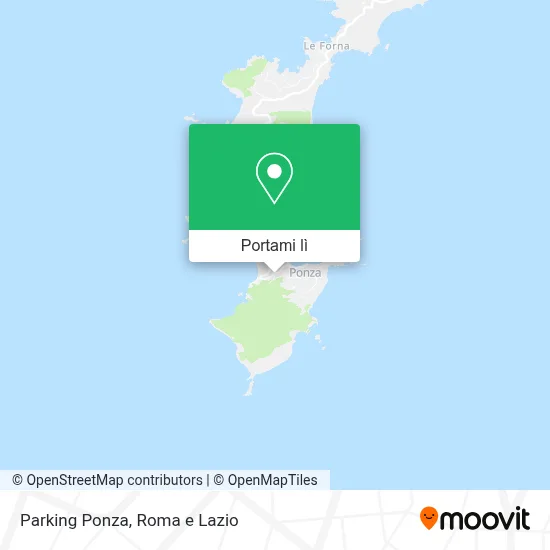 Mappa Parking Ponza