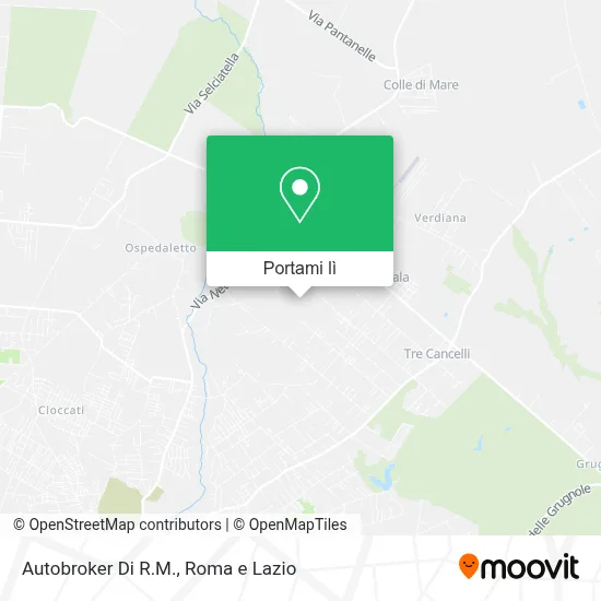 Mappa Autobroker Di R.M.