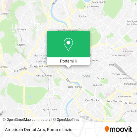 Mappa American Dental Arts