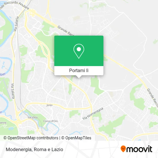 Mappa Modenergia