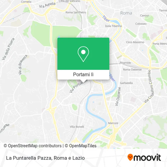 Mappa La Puntarella Pazza