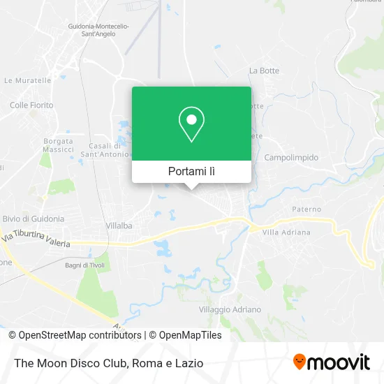 Mappa The Moon Disco Club