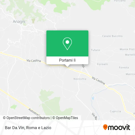 Mappa Bar Da.Vin