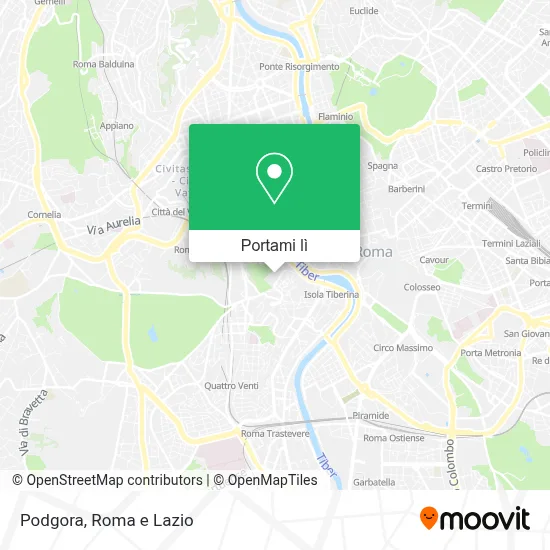 Mappa Podgora