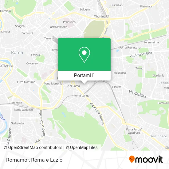 Mappa Romamor