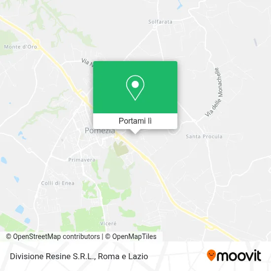 Mappa Divisione Resine S.R.L.