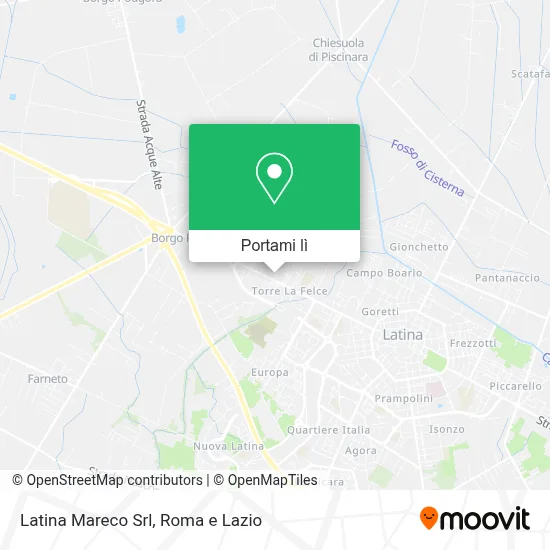 Mappa Latina Mareco Srl