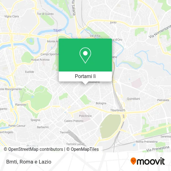 Mappa Bmti