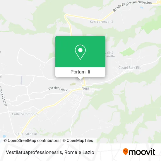 Mappa Vestilatuaprofessionesrls