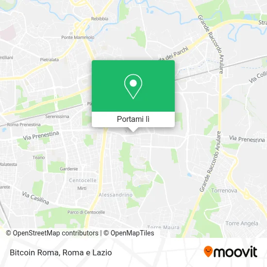 Mappa Bitcoin Roma