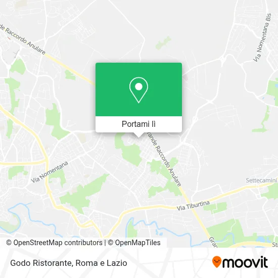 Mappa Godo Ristorante