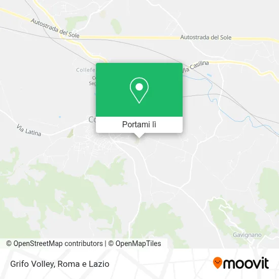 Mappa Grifo Volley