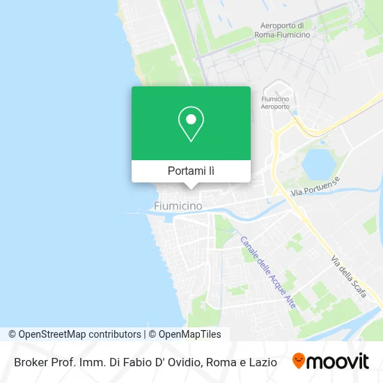 Mappa Broker Prof. Imm. Di Fabio D' Ovidio