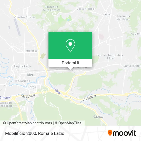 Mappa Mobilificio 2000
