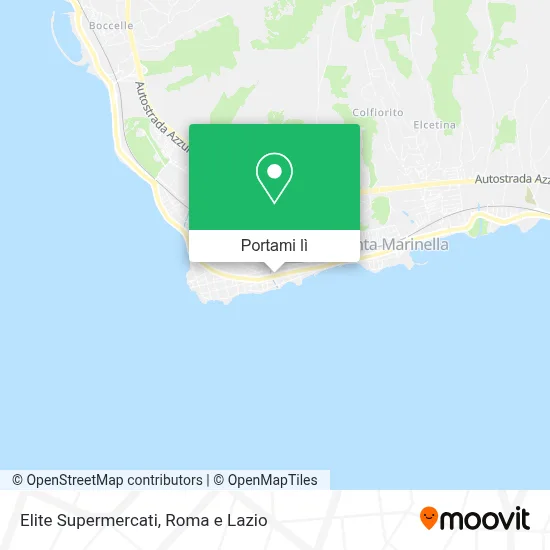 Mappa Elite Supermercati